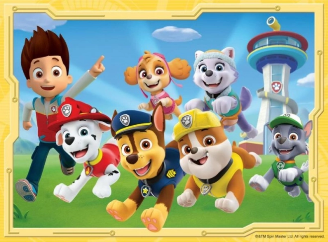 Tolle Ravensburger Puzzle mit Paw Patrol Motiv