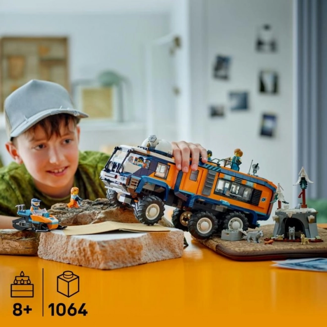 LEGO City Lastwagen mit Labor für Polar-Forscher