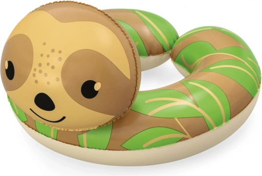 Bestway Aufblasbarer Kinder-Schwimmring Faultier 50 x 46 cm