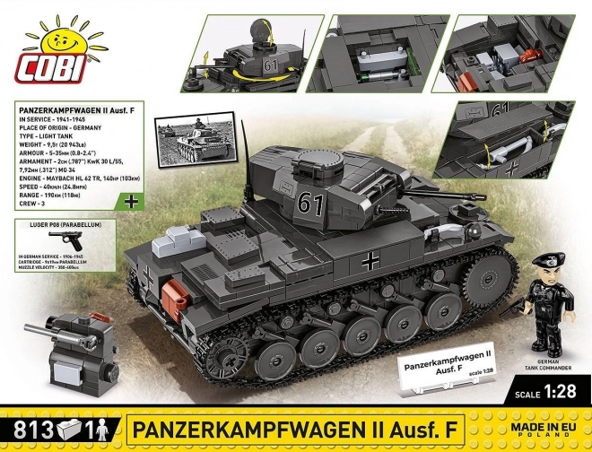 Panzertank Baukasten 813 Teile