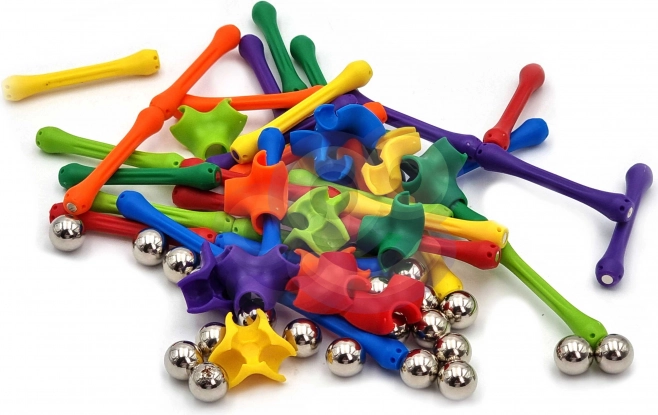Magnetische Bausteine Woopie Kreatives Puzzle 180 Stk