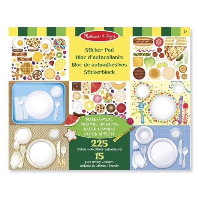 Sticker-Set Essen von Melissa & Doug