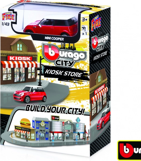 Metallmodellauto Bburago City 1:43 Laden
