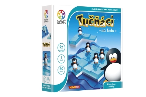 Tučňáci auf dem Eis - Denkspiel