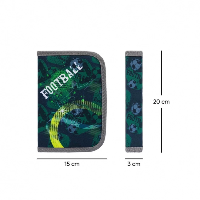 Schulmäppchen Fußball Einlagig