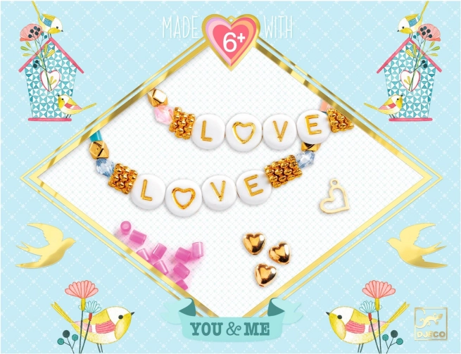 Djeco Me&You Freundschaftsarmbänder Liebe