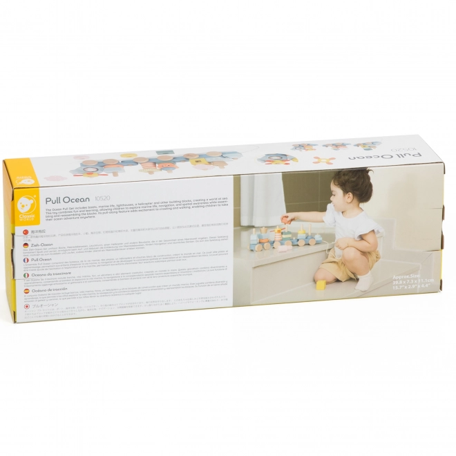 Montessori Ocean Holzspielzeug Zug