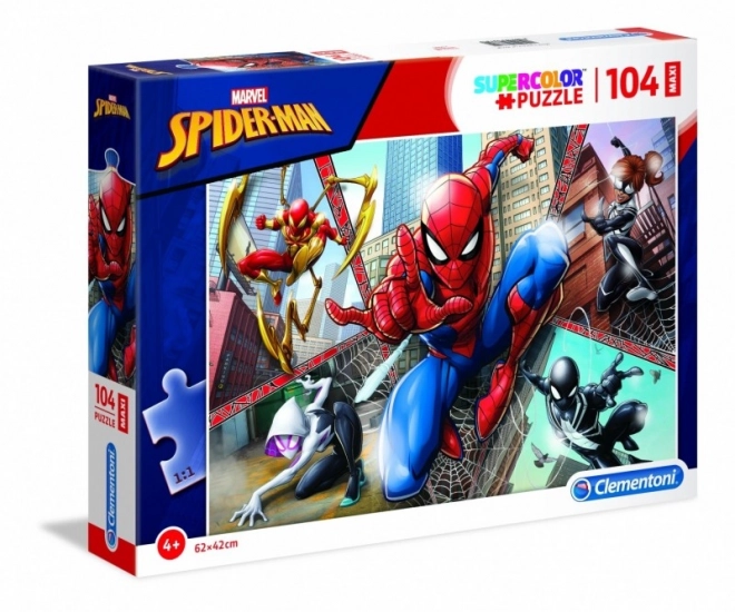 Clementoni Spiderman Maxi Puzzle 104 Teile