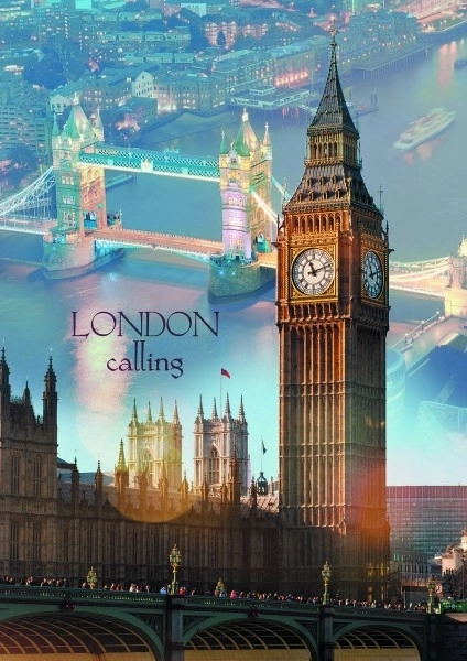 Puzzle London bei Sonnenaufgang 1000 Teile