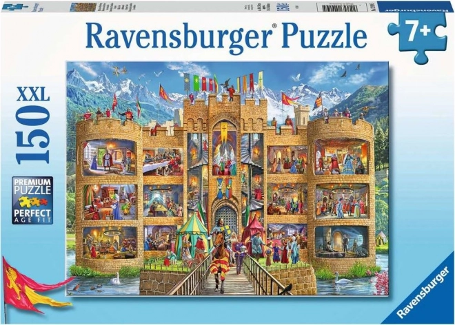 Ravensburger Puzzle Blick in die Ritterburg XXL 150 Teile