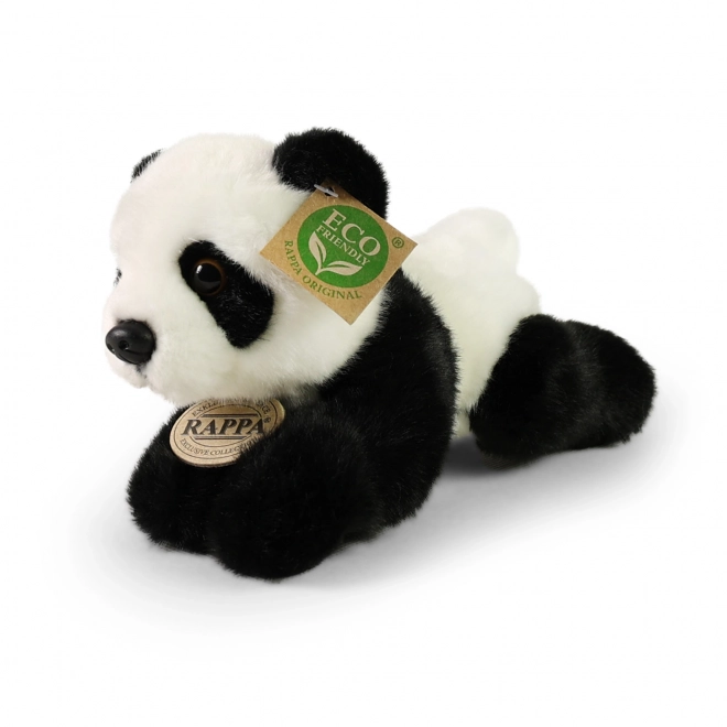 Liegende plüschpanda 20 cm aus Eco-Freundlichen Materialien
