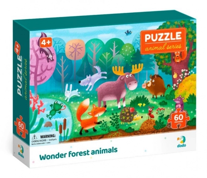 Puzzle Waldtiere 60 Teile