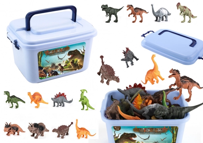 Dinosaurier-Spielset mit Figuren und Zubehör