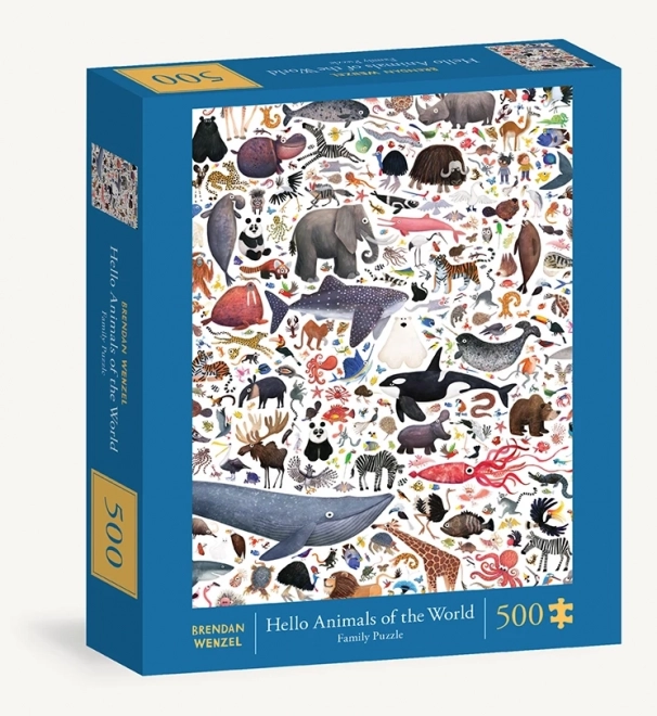 Ahoi Tierwelt Puzzle 500 Teile