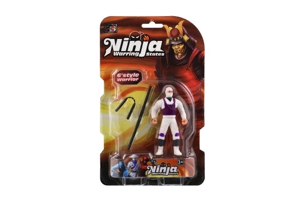 Ninja-Figur mit Zubehör, 10 cm