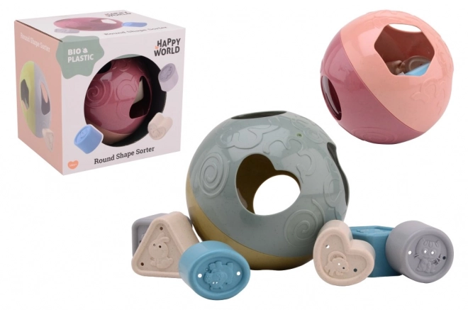 Einführball Happy World aus Bioplastik