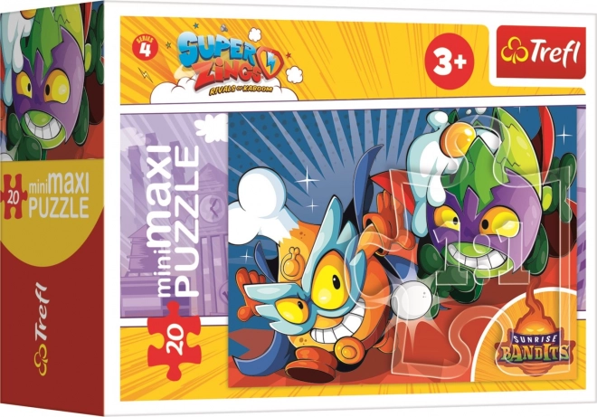 Trefl Puzzle Kid Kazoom und Super Zings: Ultra Selten 20 Teile