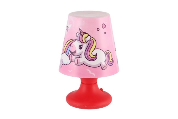 Mini Tischlampe mit Einhorn