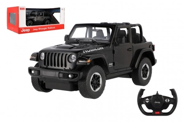 RC Auto Jeep Wrangler Rubicon Schwarz