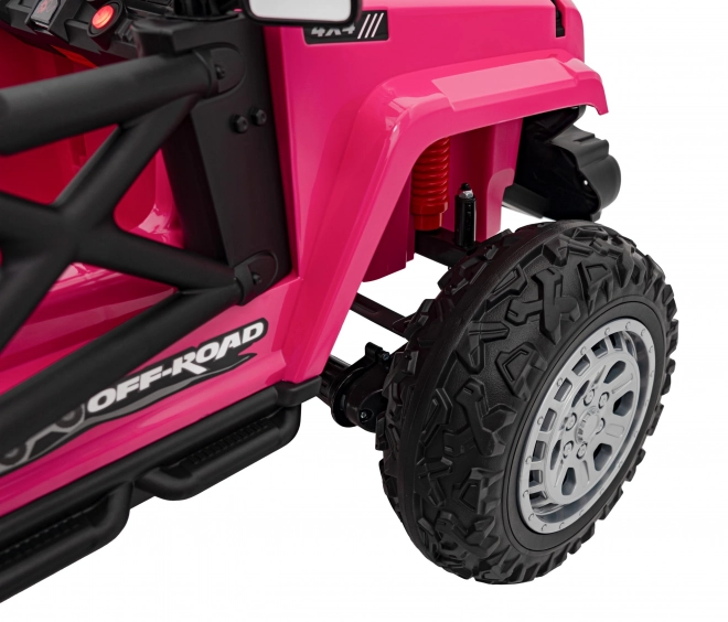 Offroad rosa elektrisches Kinderauto