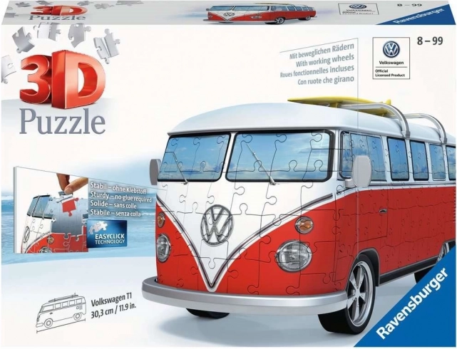 Ravensburger 3D-Puzzle Volkswagen T1 – 162 Teile