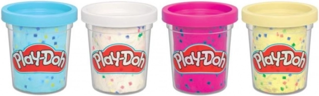 Play-Doh Set mit Dosen und Konfetti