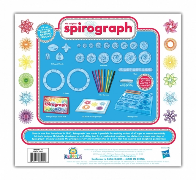 Spirograf Set mit Stiften