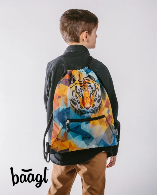 Baagl Tasche mit Tasche Tiger