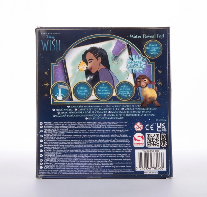 Magische Wasser-Malbücher Disney Wish