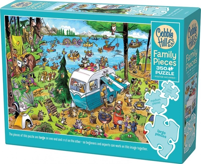 Familienpuzzle Ruf der Wildnis 350 Teile