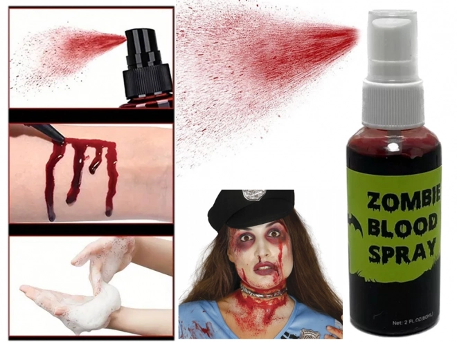 Halloween Blut Spray Make-up