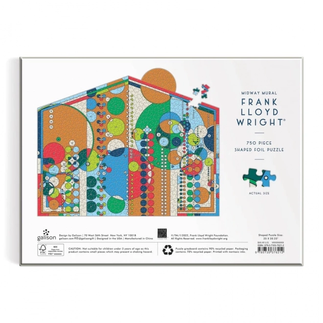 Galison Formpuzzle Wandbild 750 Teile
