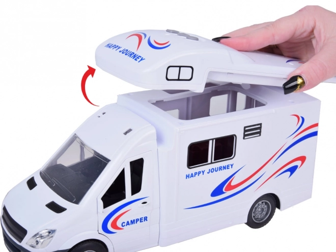Campingauto mit realistischen Effekten