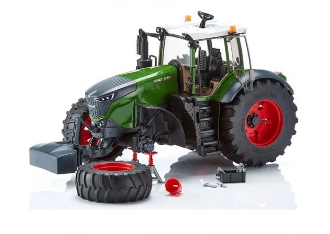 Bruder Fendt 1050 Vario Traktor mit Mechaniker und Werkstattzubehör