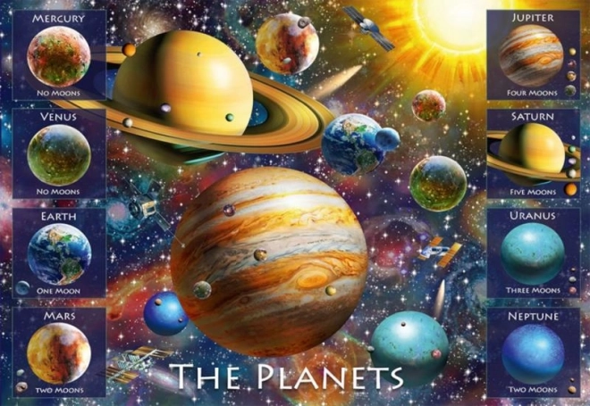 Planeten Puzzle 100 Teile