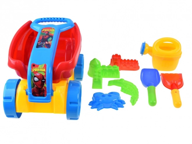 Kinder Spielzeug Sandwagen mit Spiderman Motiv