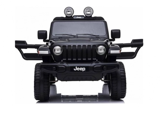 Elektrisches Kinderauto Jeep Rubicon 4x4 Schwarz