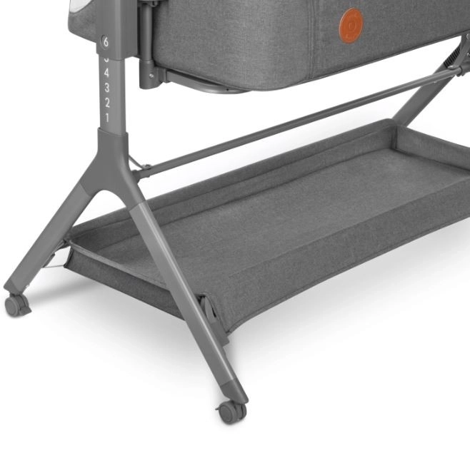 Babybett Leonie Plus Grau Stein