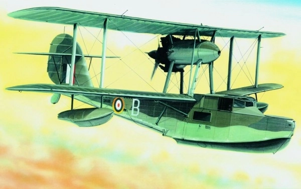 Realistisches Modell Supermarine Walrus 1:48