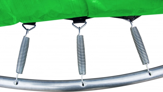 Trampolin Deluxe 244 cm mit Sicherheitsnetz und Leiter