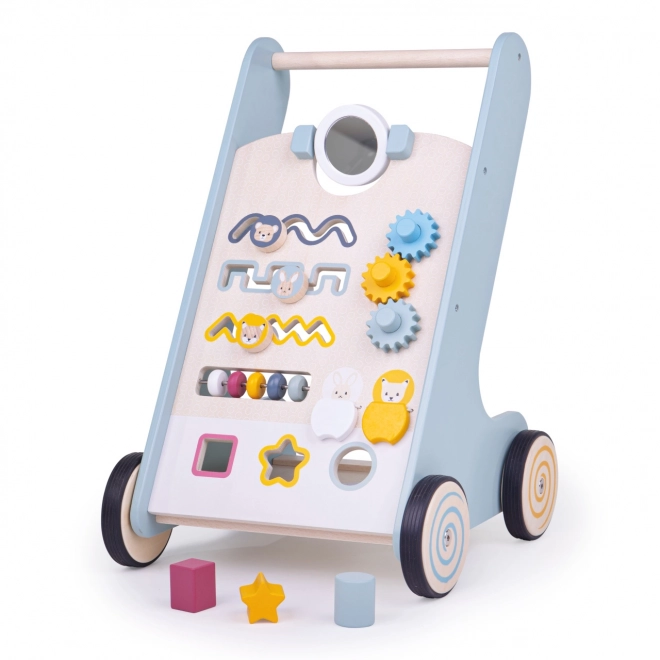 Bigjigs Baby Lauflernwagen Waldtiere