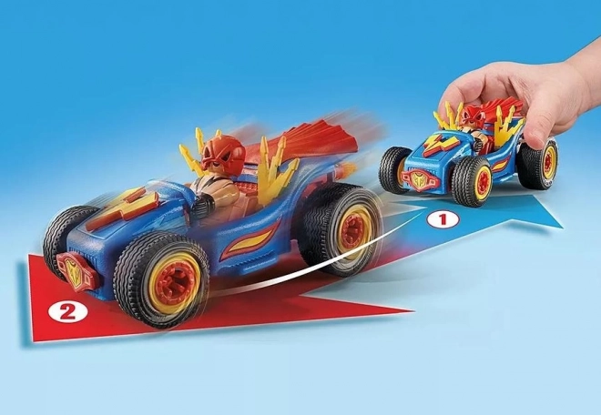 Funstars Racing: Wrestler Set mit Figur