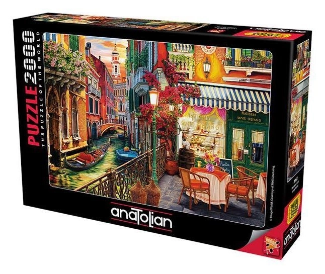 Anatolian Puzzle Kaffee in Venedig 2000 Teile