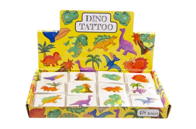 Dinosaurier-Tattoos Set