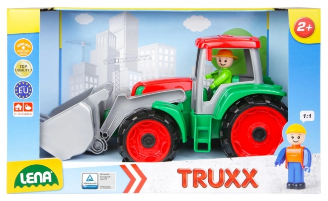 Truxx Traktor mit Schaufel in Geschenkbox