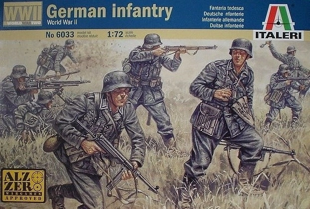 Deutsches Infanterie Modellbau Set