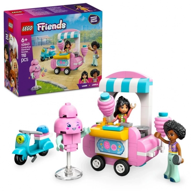 Lego Friends Zuckerwattestand mit Roller