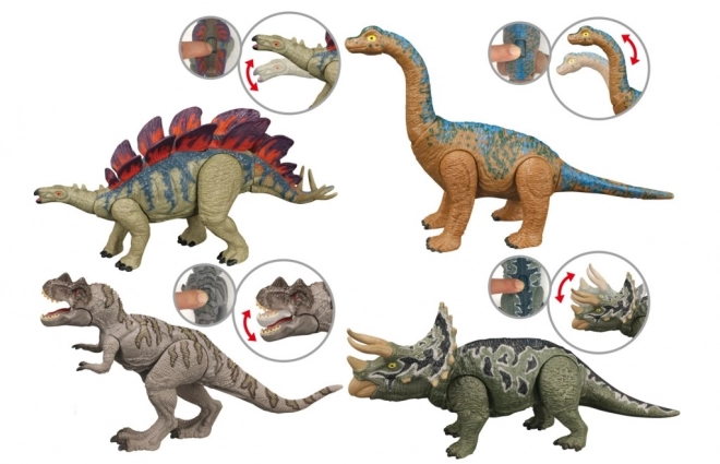 Dinosaurier Spielfiguren 15 cm Set