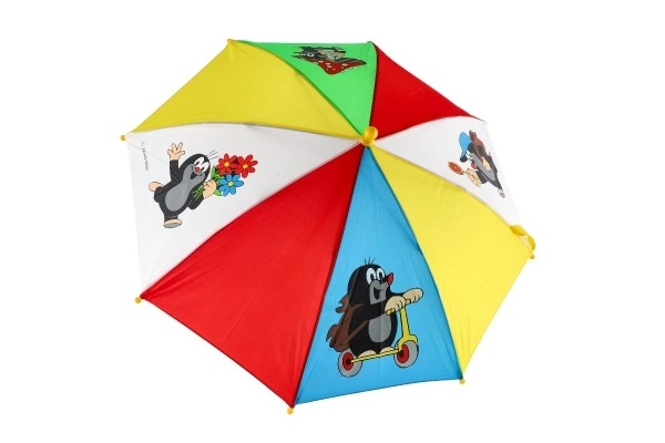 Rappa Kinder Regenschirm mit Kleiner Maulwurf Design