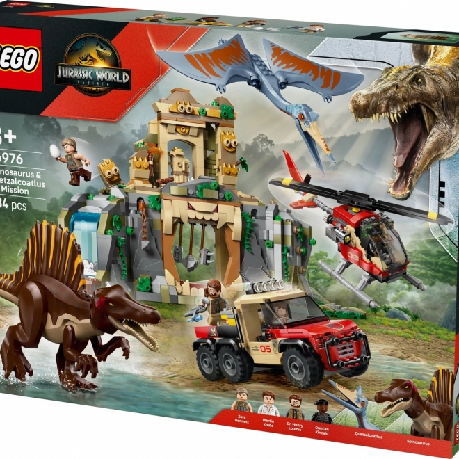 Jurassic World: Luftmission mit Quetzalcoatlus und Spinosaurus